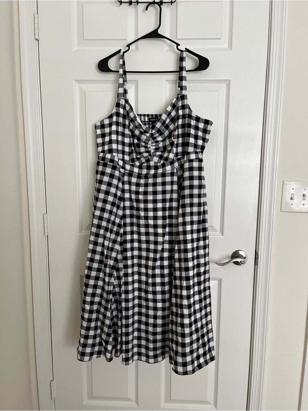 Black and White Gingham Sundress, new never worn
